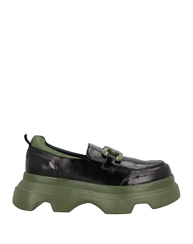 JEANNOT Loafers Black Leather