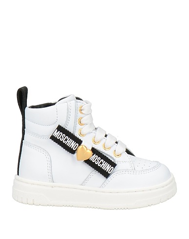 MOSCHINO BABY Sneakers White Leather