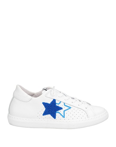 2STAR Sneakers White Leather