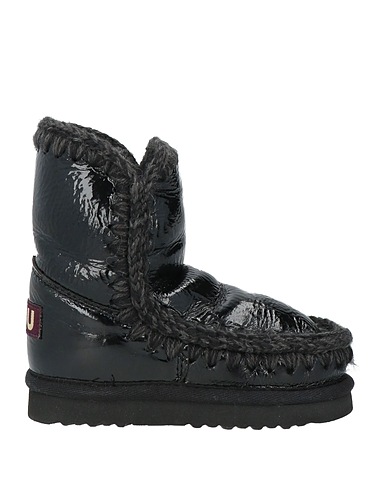 MOU Ankle boot Black Shearling, Wool