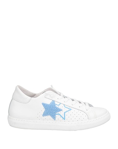 2STAR Sneakers White Leather