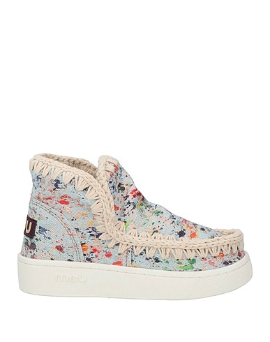 MOU Ankle boot Blue Textile fibres