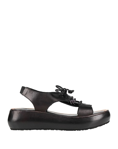 DUCA D'ASCALONA Sandalen Schwarz Leder