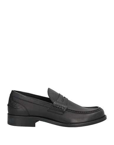 ANTICA CUOIERIA Loafers Black Leather