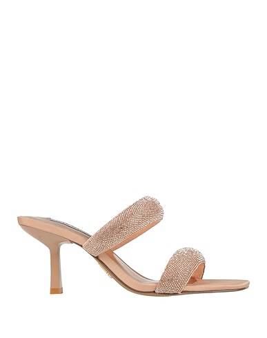 STEVE MADDEN Sandali Cipria Fibre tessili, Vetro