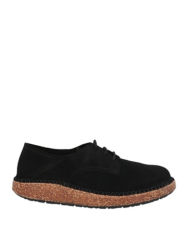 BIRKENSTOCK Laced shoes Black Leather