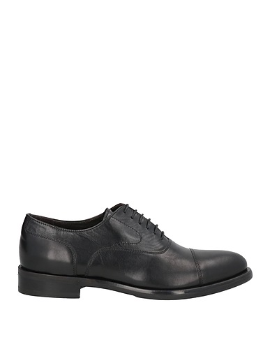 CORVARI Laced shoes Black Leather