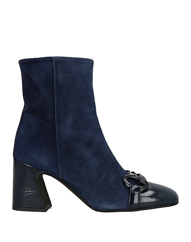 STATUS Stivaletti Blu navy Pelle