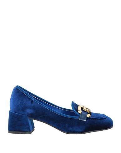 TOSCA BLU Loafers Blue Textile fibers