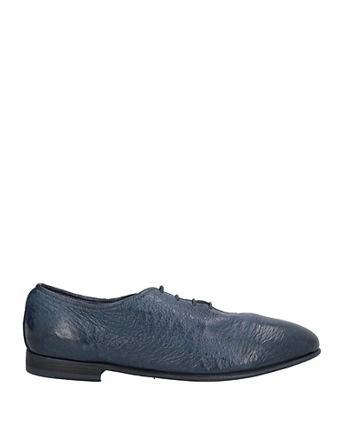 OFFICINE CREATIVE ITALIA Laced shoes Navy blue Leather