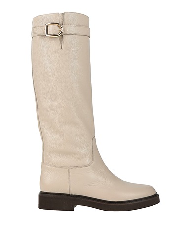 DOUCAL'S Boots Light grey Leather