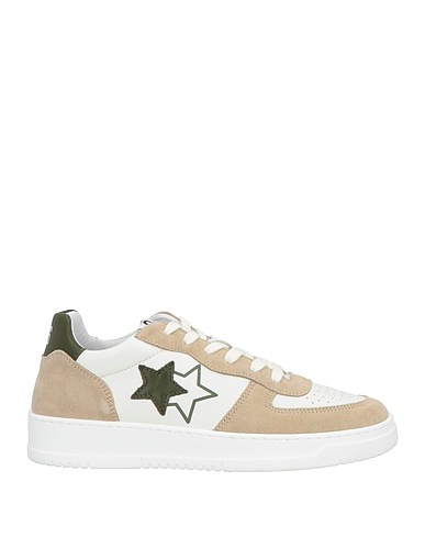 2STAR Sneakers White Leather