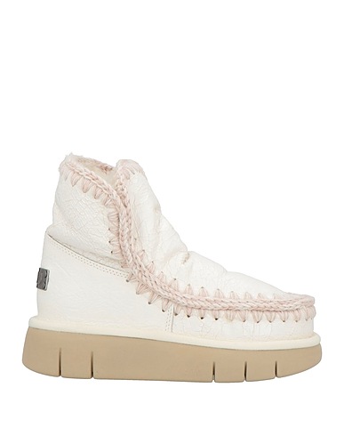 MOU Ankle boot Off white Leather