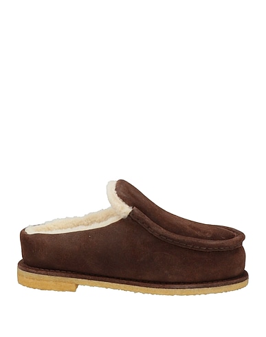 JW ANDERSON Loafers Dark brown Calfskin