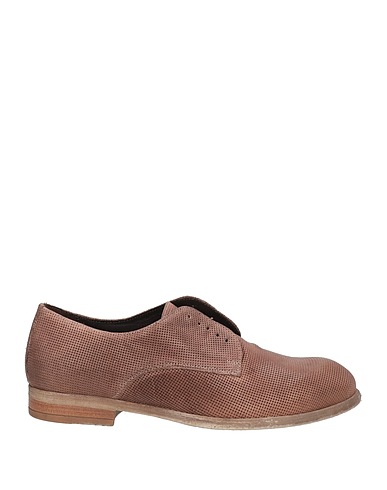 SOLDINI Loafers Camel Leather