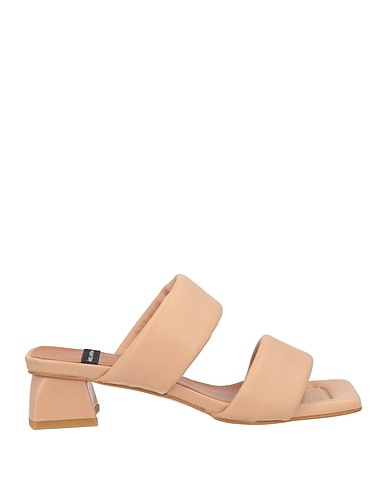 ÁNGEL ALARCÓN Sandals Beige Leather