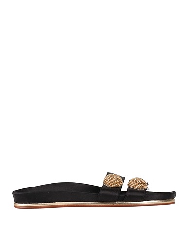 BALTARINI Sandals Black Textile fibers