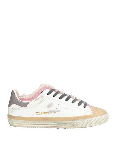 HIDNANDER Sneakers Pink Leather, Textile fibres