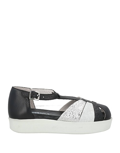 ANDÌA FORA Sandals Black Calfskin
