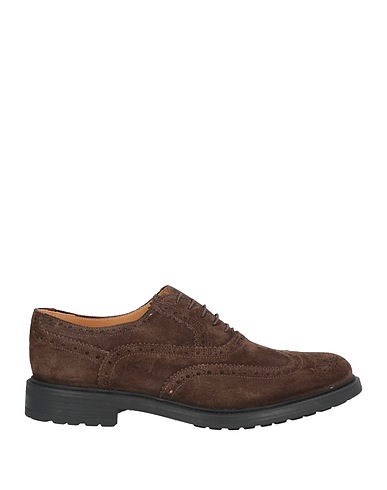 SAXONE Schnürschuhe Schokobraun Leder