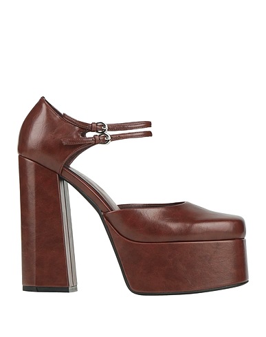 JEFFREY CAMPBELL Pump Chocolate brown Textile fibers