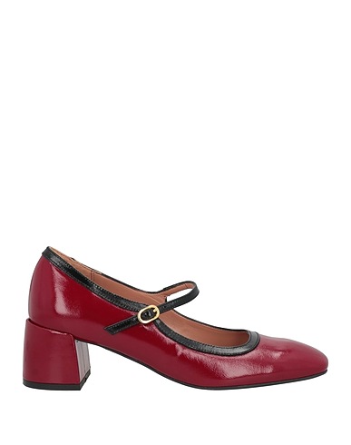 J.A.P. JOSE ANTONIO PEREIRA Pump Burgundy Leather