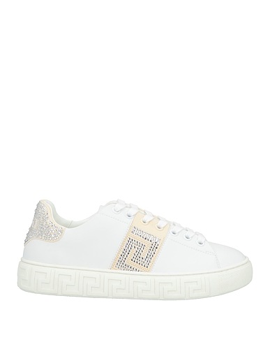 VERSACE Sneakers White Textile fibres