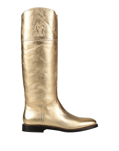 BRUNELLO CUCINELLI Boots Gold Leather