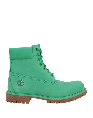 TIMBERLAND Ankle boot Green Leather