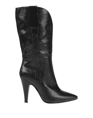 HILYA Boots Black Leather