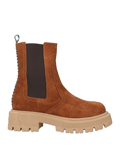 BIKKEMBERGS Ankle boot Tan Leather