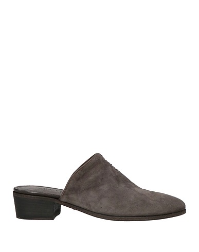 PANTANETTI Mules and clogs Grey Leather