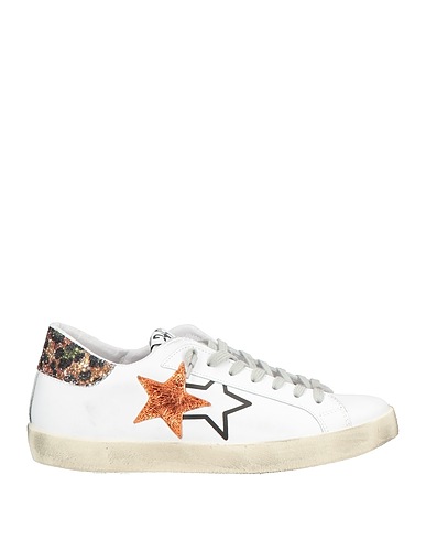 2STAR Sneakers Bianco Pelle