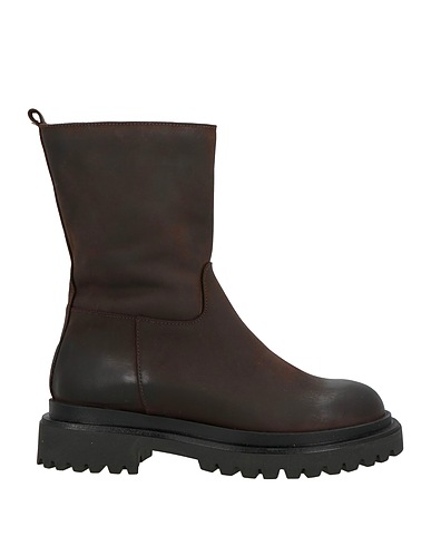 SPATARELLA Ankle boot Dark brown Leather