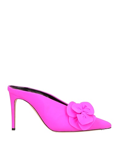VICTORIA BECKHAM Mules and clogs Fuchsia Lycra®