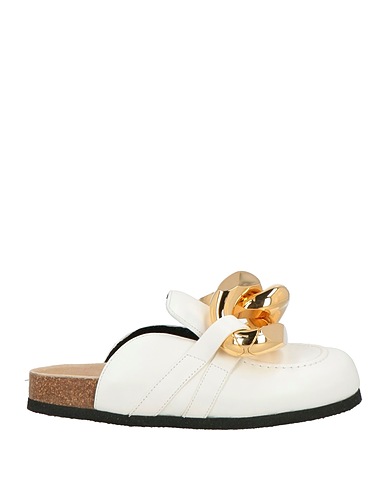 JW ANDERSON Mules and clogs Ivory Leather