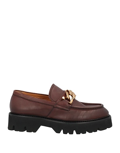 TRIVER FLIGHT Loafers Chocolate brown Leather