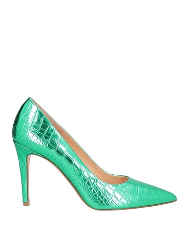 BIANCA DI Décolleté Verde smeraldo Pelle
