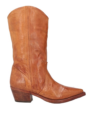 CORAL BLUE Ankle boot Brown 100% Leather
