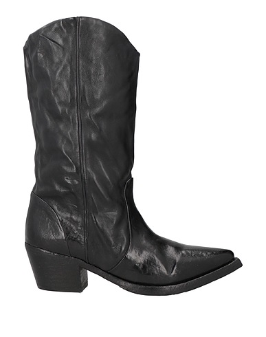 CORAL BLUE Ankle boot Black 100% Leather