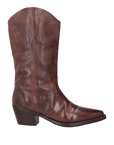 CORAL BLUE Ankle boot Chocolate brown 100% Leather