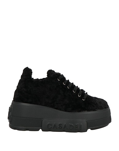CASADEI Sneakers Black Textile fibres