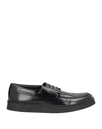 PANTANETTI Laced shoes Black Leather