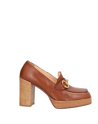 NOA A. Loafers Tan Leather