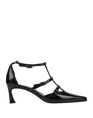 J.A.P. JOSE ANTONIO PEREIRA Court Black Leather
