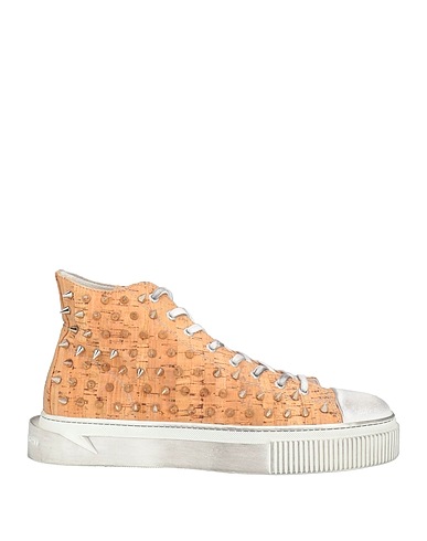 METAL GIENCHI Sneakers Tan Leather