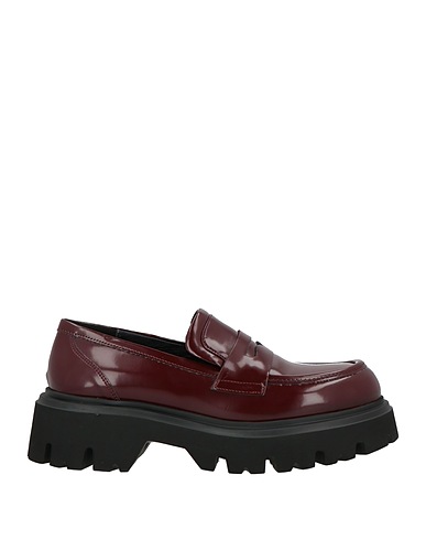 STRATEGIA Loafers Burgundy Textile fibers