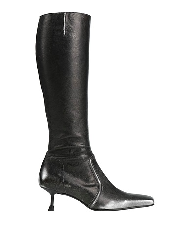 MIISTA Boots Gunmetal Leather