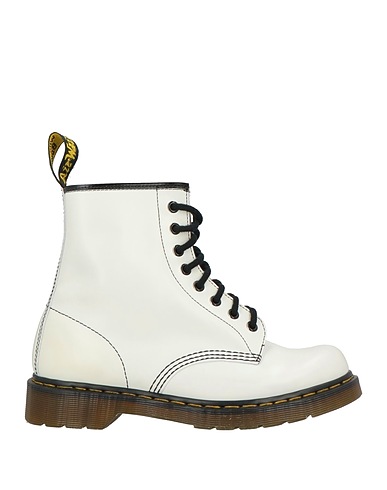 DR. MARTENS Stiefelette Weiß Leder