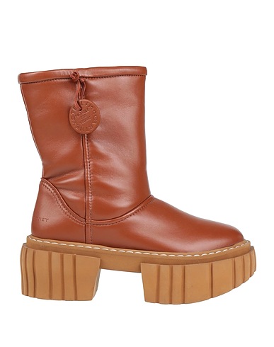 STELLA McCARTNEY Stiefelette Lederfarben Gewebefasern